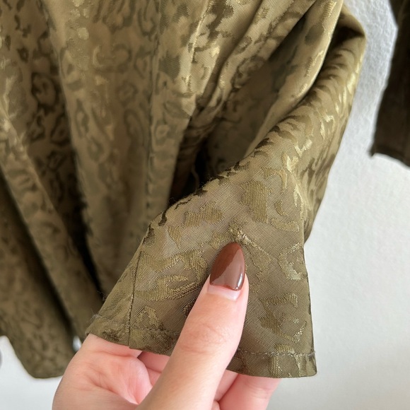 House of Harlow 1960 x Revolve Chianni Mini Dress in Olive Green - Picture 6 of 9